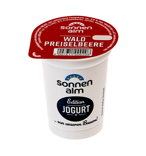 Waldpreiselbeerjogurt