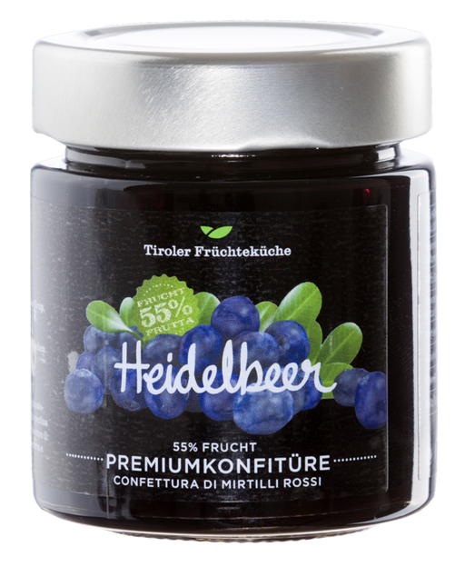 Heidelbeer-Marmelade 170g - Kaiser KG Heimservice