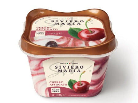 Spagnola, Cremeeis mit Amarenakirschen, 1 Liter, von G7 Gelati