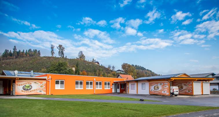 Das Betriebsgebäude der Norischen Nudelwerkstatt in Guttaring