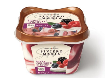 Panna Waldfrucht, Eis, 1 Liter, von G7 Gelati
