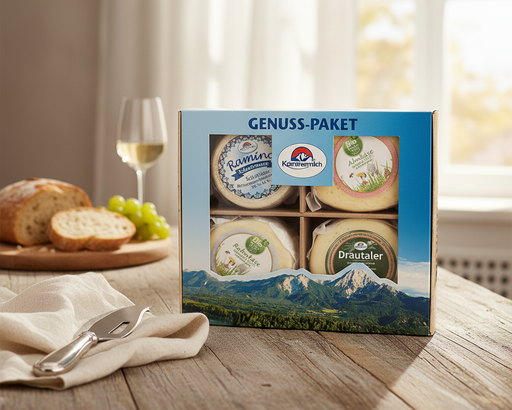 Käse Genusspaket 4er - Kaiser KG Heimservice