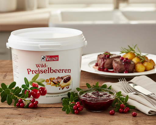Wildpreiselbeerkompott - Kaiser KG Heimservice