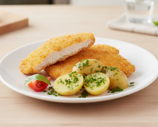 Hühnerschnitzel paniert - Kaiser KG Heimservice