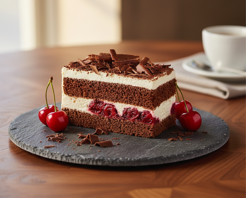 Schwarzwälder-Kirsch-Schnitte von Erlenbacher