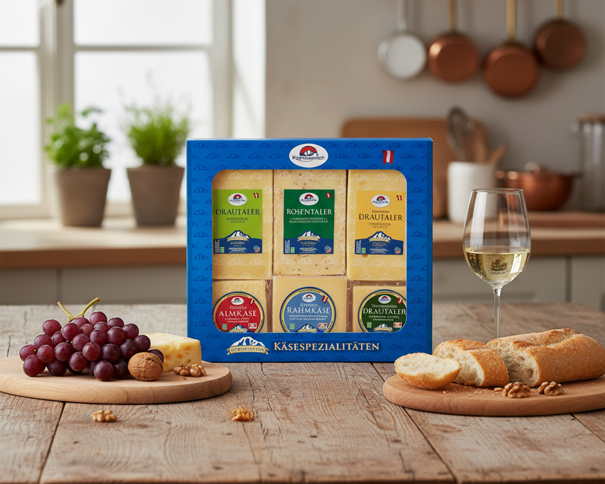 Käse Spezialitätenpaket 6 Sorten - Kaiser KG Heimservice