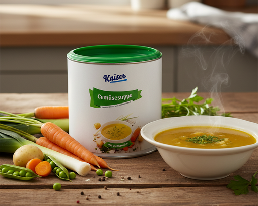 Gemüsesuppe - Kaiser KG Heimservice
