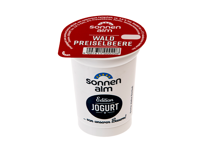 Waldpreiselbeerjogurt - Kaiser KG Heimservice