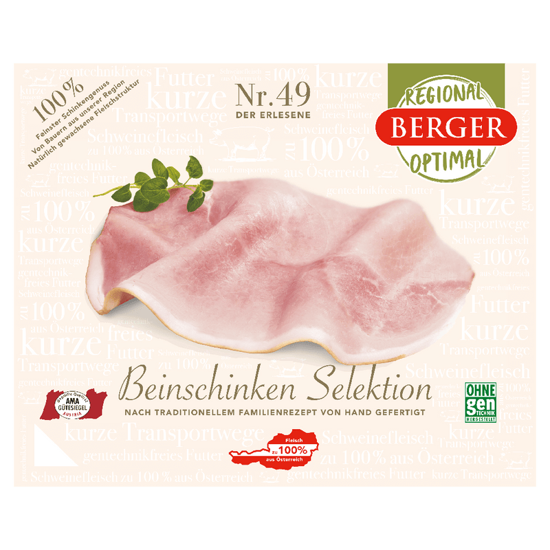 Beinschinken Selektion geschnitten - Kaiser KG Heimservice