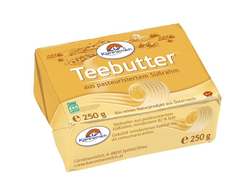 Teebutter, 250 g, von Kärntnermilch